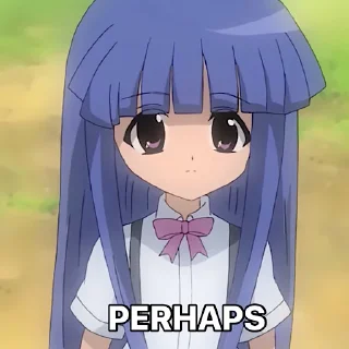 🐄 emoji Higurashi Telegram sticker 11 of 28