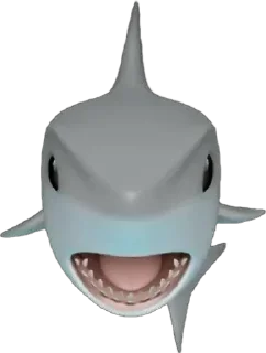 Sticker from shark emoji