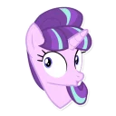 😶 emoji Starlight Glimmer (MLP) Telegram sticker 4 of 28