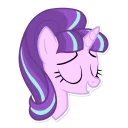 😄 emoji Starlight Glimmer (MLP) Telegram sticker 13 of 28