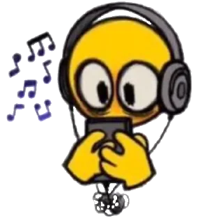 🎧 emoji ⭐️смайлы⭐️ Telegram sticker 17 of 36
