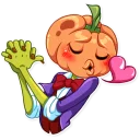 Sticker from Jack Pumpkin Head