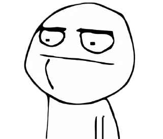 😶 emoji Meme Telegram sticker 12 of 62