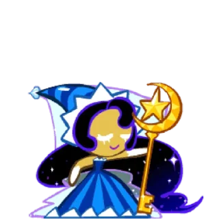 🌙 emoji Moonlight Cookie! Telegram sticker 15 of 40