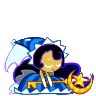 🌙 emoji Moonlight Cookie! Telegram sticker 6 of 40