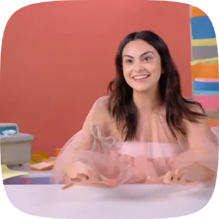 🐾 emoji Camila Mendes🐾 Telegram sticker 24 of 50