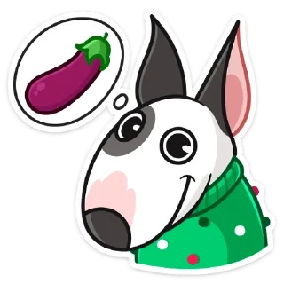 🍆 emoji Новогодний Такер (@TgSticker) Telegram sticker 7 of 48