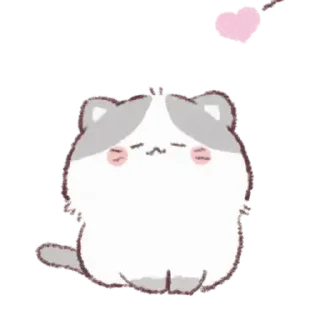 🤍 emoji ᘛ⁠⁐̤⁠ᕐ⁠ᐷ малыши ! → @svalkablin Telegram sticker 7 of 24