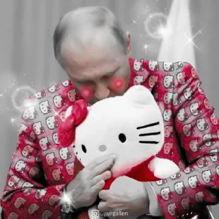 Sticker from #путин meme «🚔 by @lumicore_present