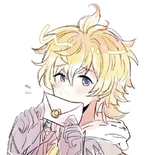 🐣 emoji 𝑴𝒊𝒌𝒂 @holopthomy Telegram sticker 10 of 35