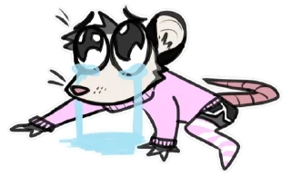 🥲 emoji ADHD bastard by @KeeSandwich Telegram sticker 8 of 42