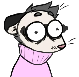 😨 emoji ADHD bastard by @KeeSandwich Telegram sticker 16 of 42