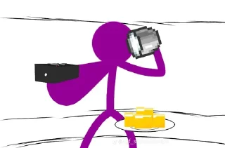 💜 emoji Стикмини Telegram sticker 7 of 7