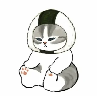🎀 emoji (⁠◠⁠‿⁠・⁠)⁠—⁠☆ Moju_Sand cats!^ Telegram sticker 11 of 12