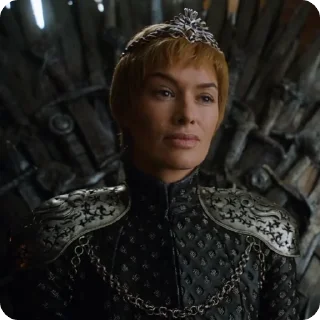 🌟 emoji queen cersei: @liventas_channel @fStikBot Telegram sticker 5 of 20
