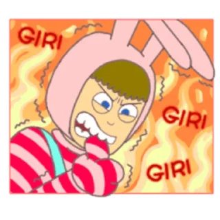 😬 emoji Popee the performer Telegram sticker 9 of 40