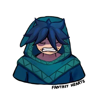 😡 emoji Игра @fantasy_hearts Telegram sticker 1 of 25