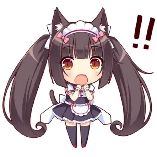 😅 emoji Chocola Stickers Telegram sticker 5 of 31