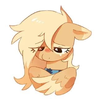 😢 emoji Mirta the scarf pone Telegram sticker 2 of 17