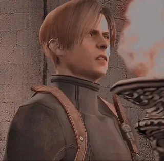 🌟 emoji Leon S. Kennedy Telegram sticker 23 of 109