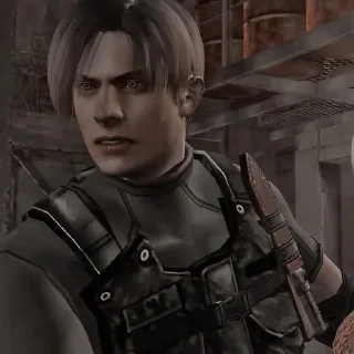 🌟 emoji Leon S. Kennedy Telegram sticker 10 of 109