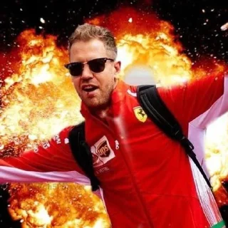 💥 emoji seb vettel memes Telegram sticker 10 of 51