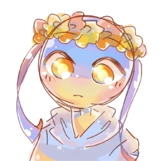 🤩 emoji Ukraine by @peach_artworld Telegram sticker 17 of 26