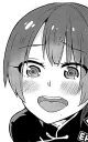 😏 emoji Mizuki - BokuGirl Telegram sticker 13 of 64