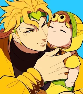 🥰 emoji Дио Telegram sticker 13 of 20