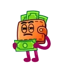 🤨 emoji 90s Wallet Telegram sticker 14 of 20