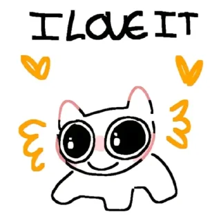 😊 emoji Adhd kitty U 😺 Telegram sticker 5 of 106