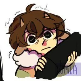 Sticker from – .' Tubbo -,.