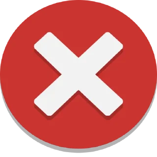 ❌ emoji Chess Telegram sticker 12 of 18