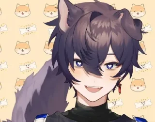 😍 emoji Shxtou VTuber Telegram sticker 13 of 22