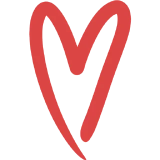 ♥️ emoji Two of hearts Telegram sticker 20 of 42