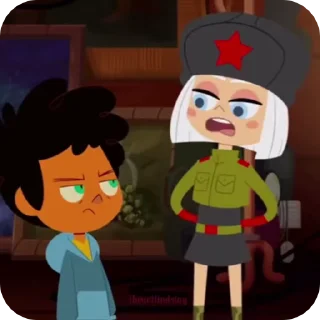 😡 emoji ★𝚅𝚎𝚛𝚊☭ Camp Camp Telegram sticker 18 of 21