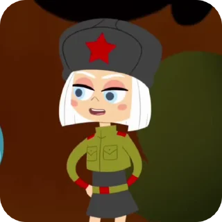 🌟 emoji ★𝚅𝚎𝚛𝚊☭ Camp Camp Telegram sticker 7 of 21