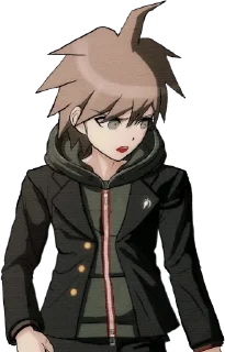 ☀️ emoji Makoto Naegi from @cheblinn Telegram sticker 17 of 85