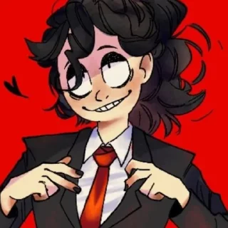 🌷 emoji Джон Доу | @stickerssanime Telegram sticker 22 of 82