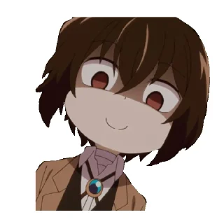 😨 emoji Дадзай Осаму @stickerss21 Telegram sticker 18 of 68
