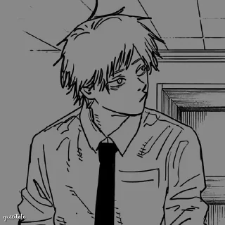 🧐 emoji Дэнджи мой симп Telegram sticker 8 of 34