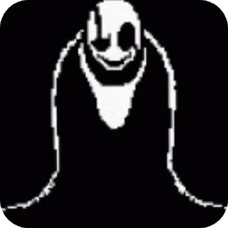 🖖 emoji W.D. Gaster @UndertaleDeltaruneStickersArts Telegram sticker 16 of 38