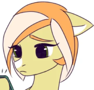 😔 emoji Лошадиный сквад Telegram sticker 7 of 14
