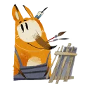 😊 emoji Лис Иван Telegram sticker 3 of 26