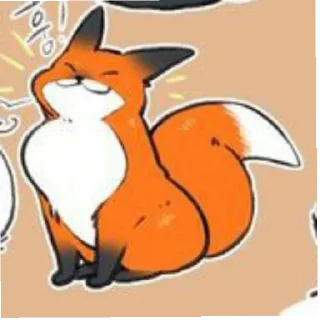 Sticker from Лис