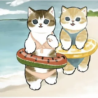 🌟 emoji (⁠◠⁠‿⁠・⁠)⁠—⁠☆ Moju_Sand cats 3 Telegram sticker 19 of 37