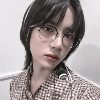 👓 emoji » 👓 beomgyu ! - @smstickerr Telegram sticker 22 of 40