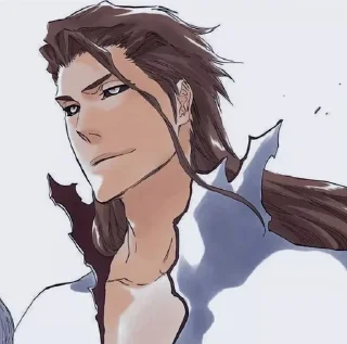 🖤 emoji Aizen @GanYuStickers Telegram sticker 6 of 30