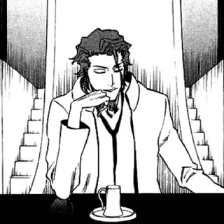 🖤 emoji Aizen @GanYuStickers Telegram sticker 20 of 30