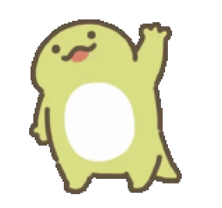 Sticker from Moving lizard @nyakwii
